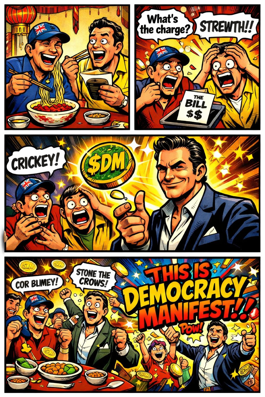 What's the Charge Comic