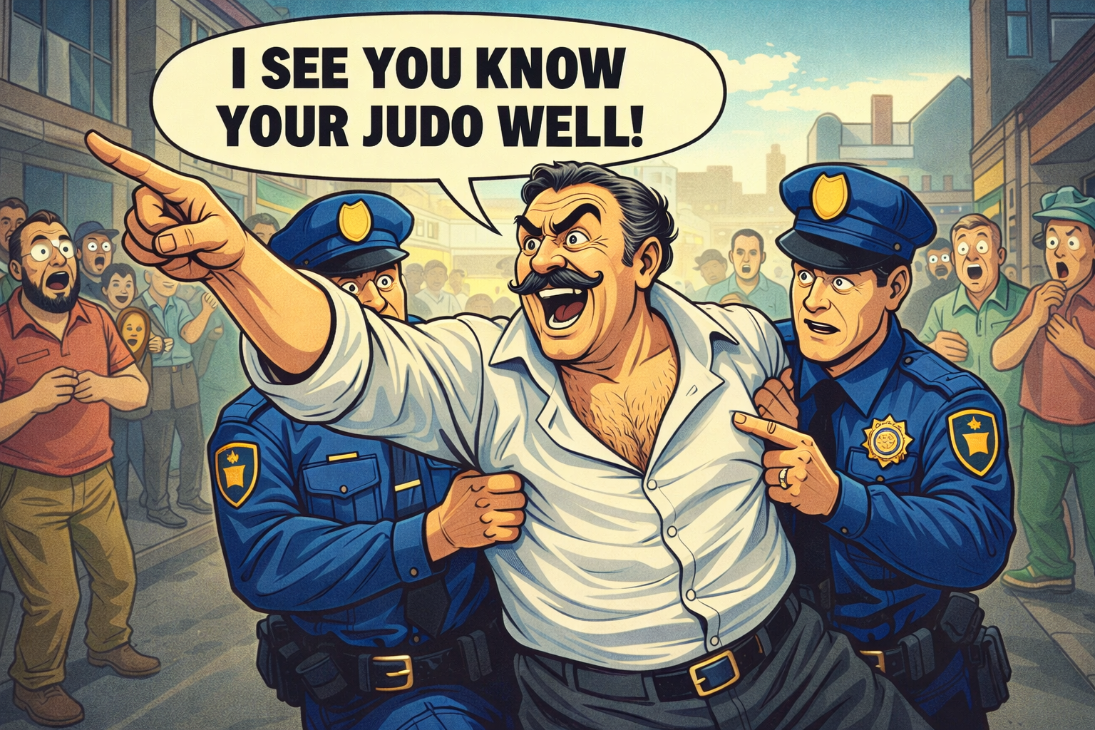 I See You Know Your Judo Well